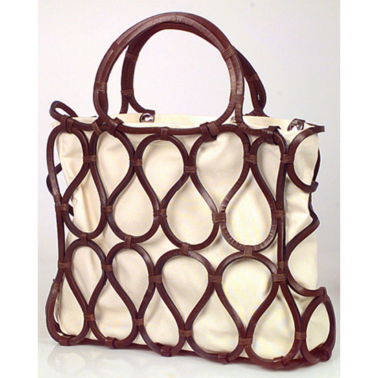 borsa-intrecciata-cuoio- pelle- artigianale- fatto a mano-borse Pescara 
