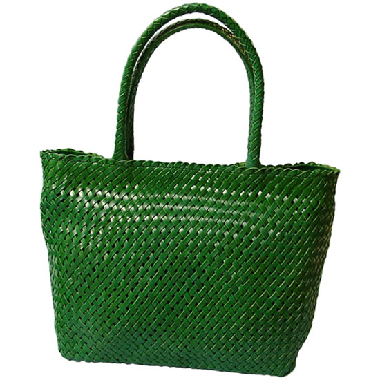 shopping-shopper-in-cuoio-intrecciata-mano-medio- pelle- artigianale- fatto a mano-borse Pescara 
