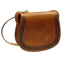 borsa_tracolla_cuoio_stampinata- pelle- artigianale- fatto a mano-borse Pescara