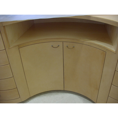 arredamento-rivestimento-in-cuoio-bancone-vendita 